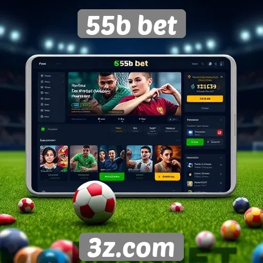 Facilidade de navegação no 55b bet para usuários